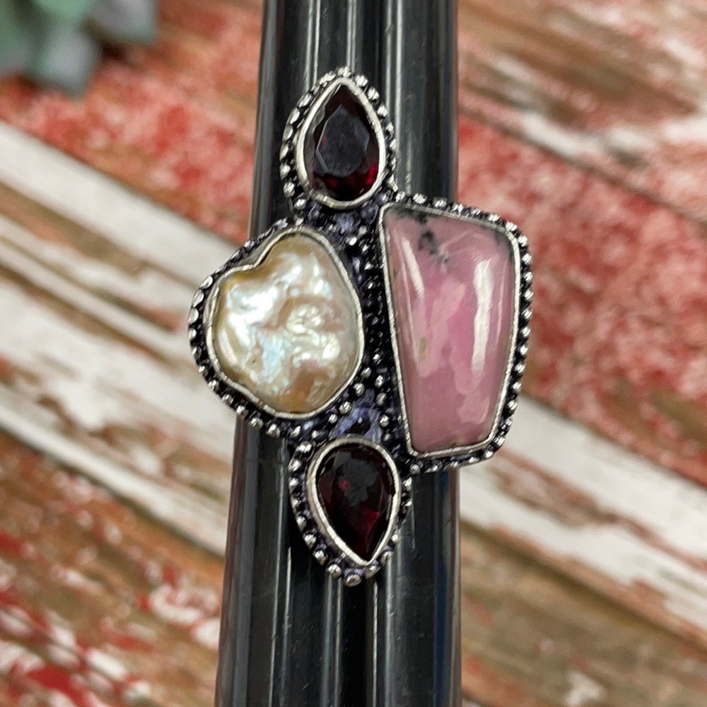 Multi Stone Ring - image 7